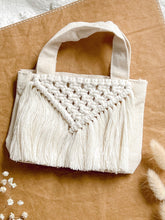 Load image into Gallery viewer, Mini Macramé Tote