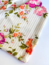 Load image into Gallery viewer, Raelyn Ribbed Floral bandana